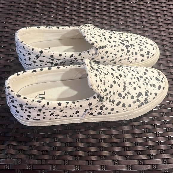 Madewell Sidewalk Slip On Spatter Painted Calf Hair Slip On 11m style mc706 - Picture 6 of 16